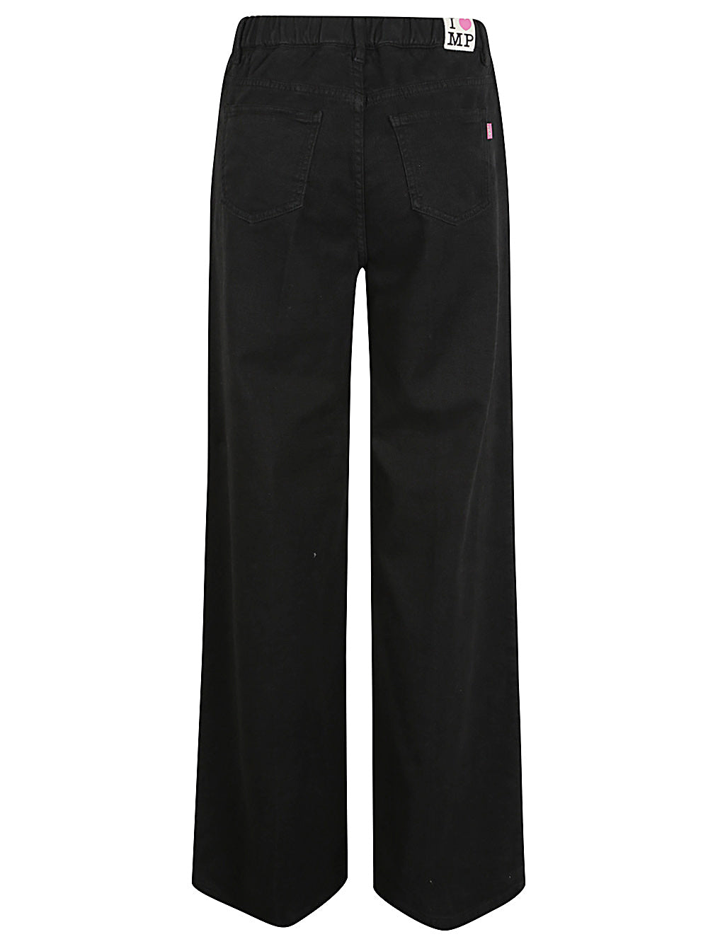 Black Wide Leg Trousers image 1