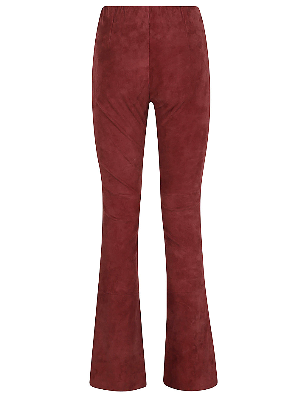 Via Masini 80 Flared Trousers - Magenta image 1