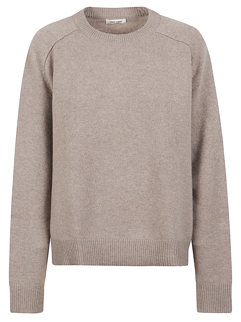 SOFT GOAT Light Grey Crewneck Sweater image 0