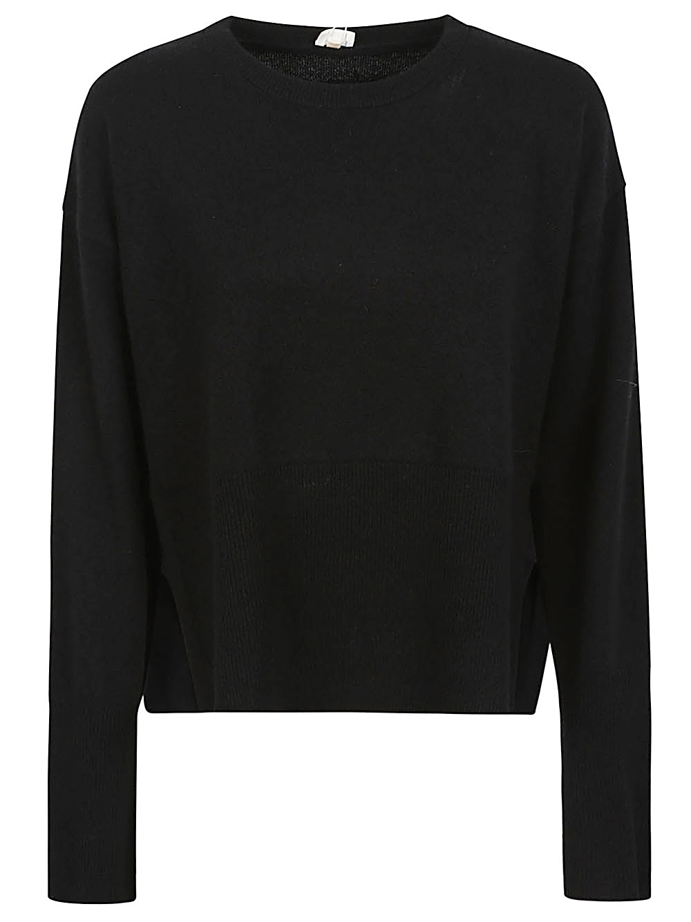 CT PLAGE Black Crew Neck Sweater image 0