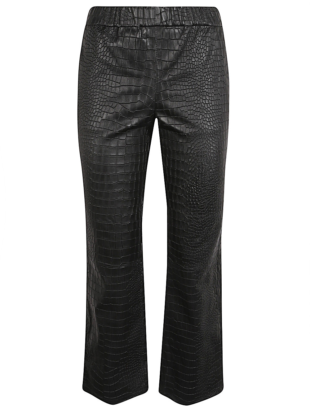 ENES Python Print Drawstring Trousers - Black image 0