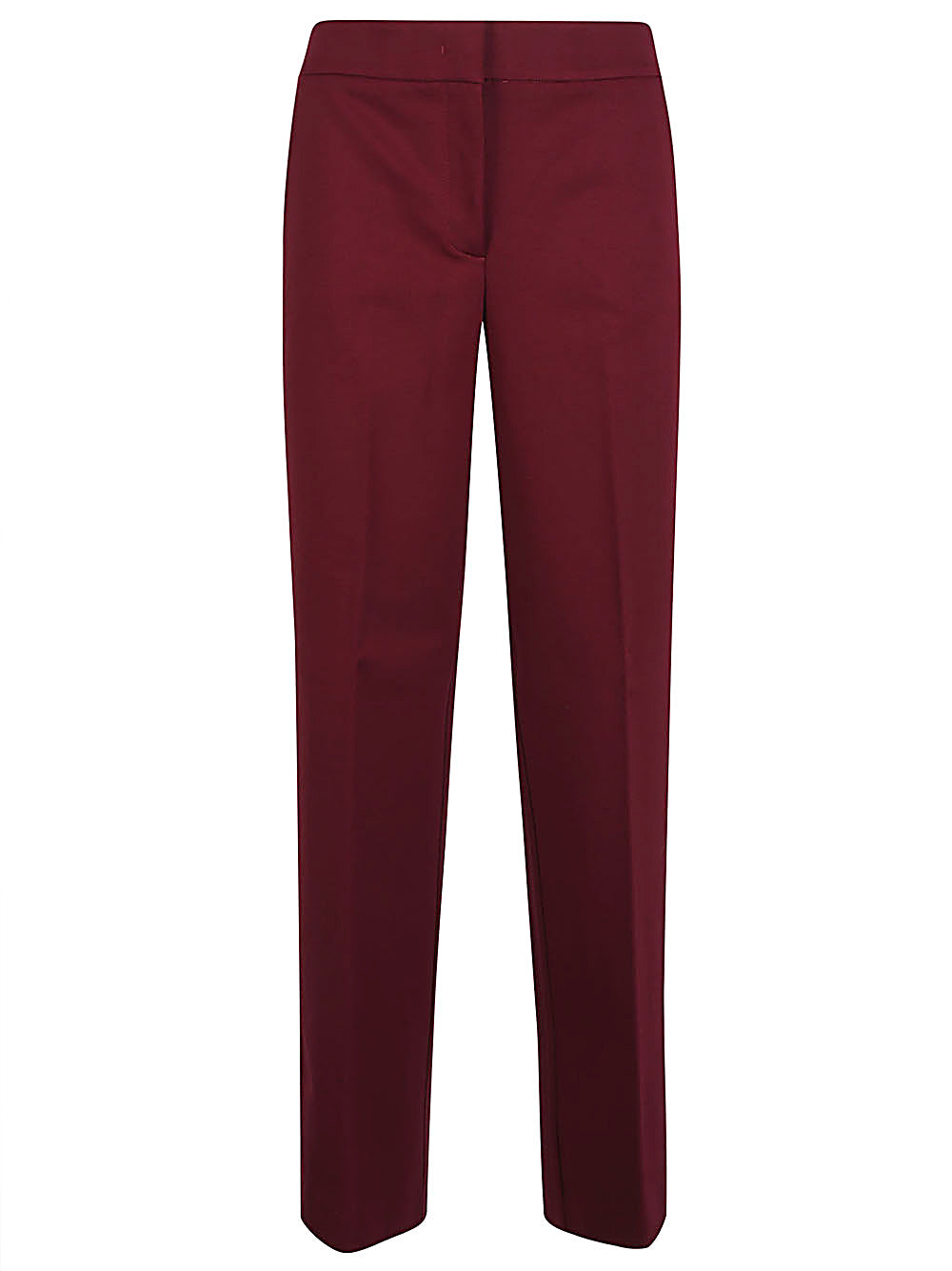 Via Masini 80 Magenta Straight Leg Trousers image 0