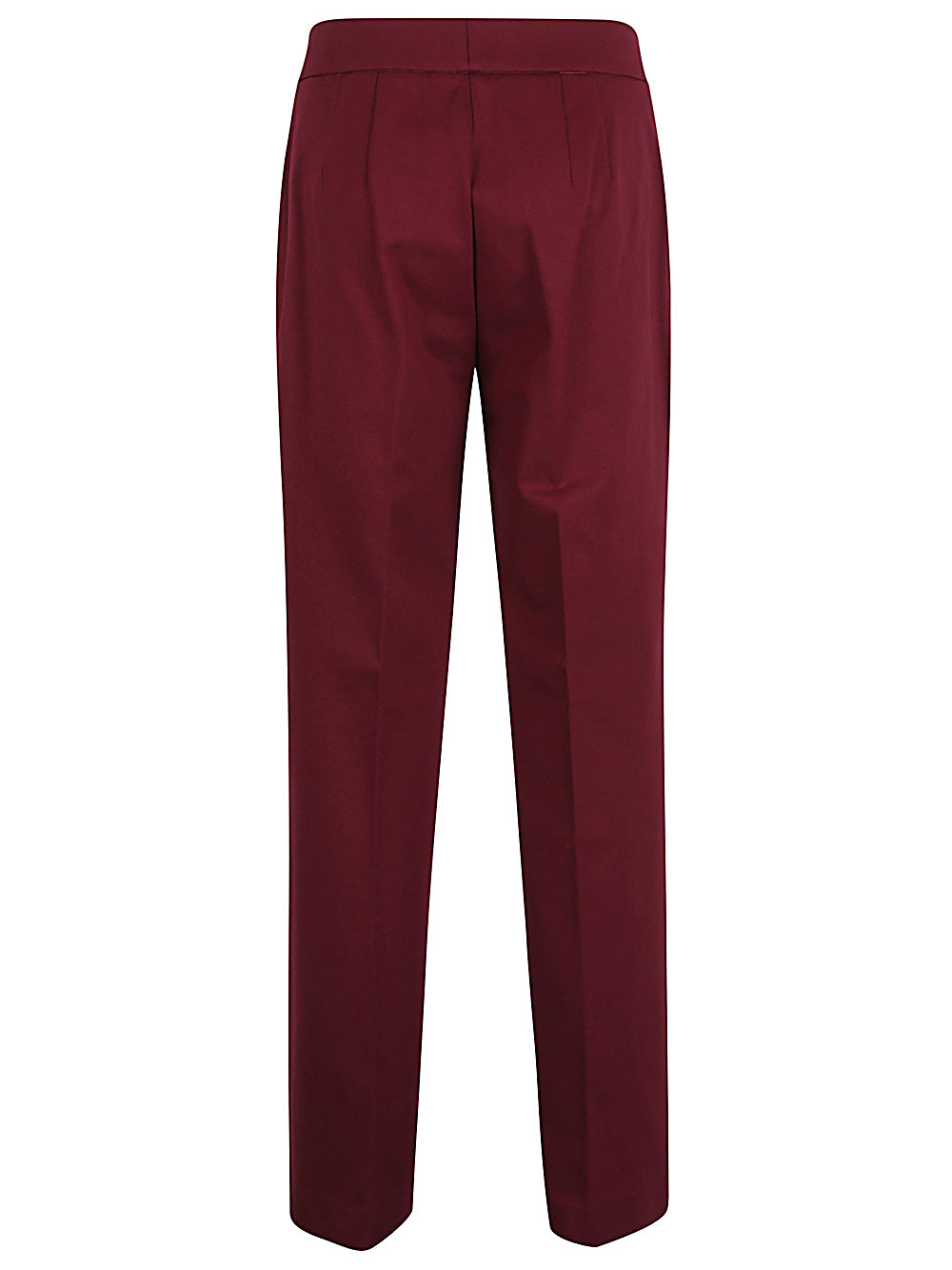 Via Masini 80 Magenta Straight Leg Trousers image 1