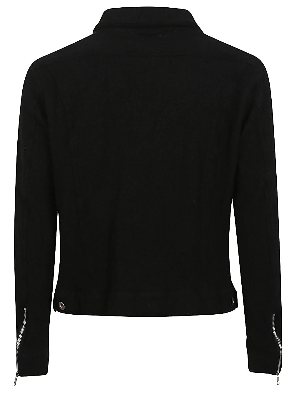 Comme des Garçons Black Jacket with Silver Details image 1