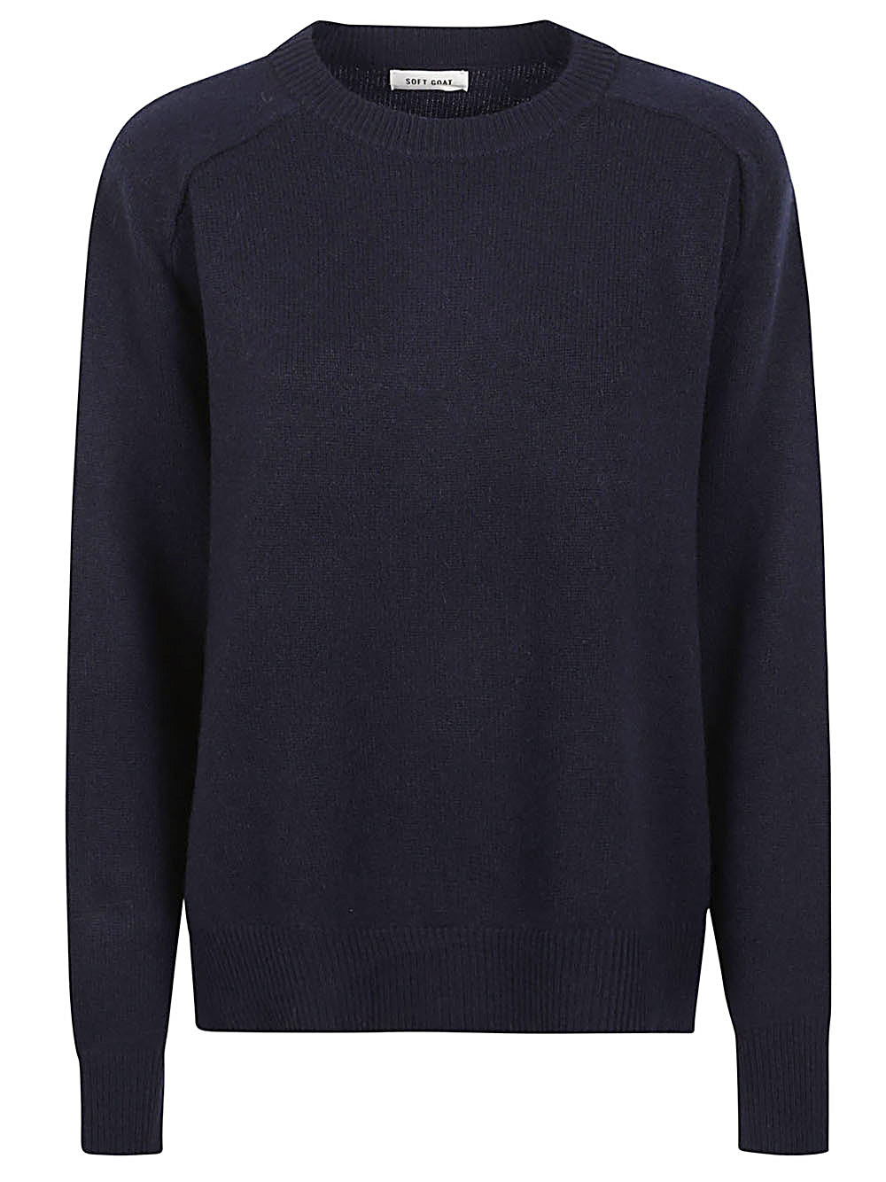 SOFT GOAT Blue Crewneck Sweater image 0