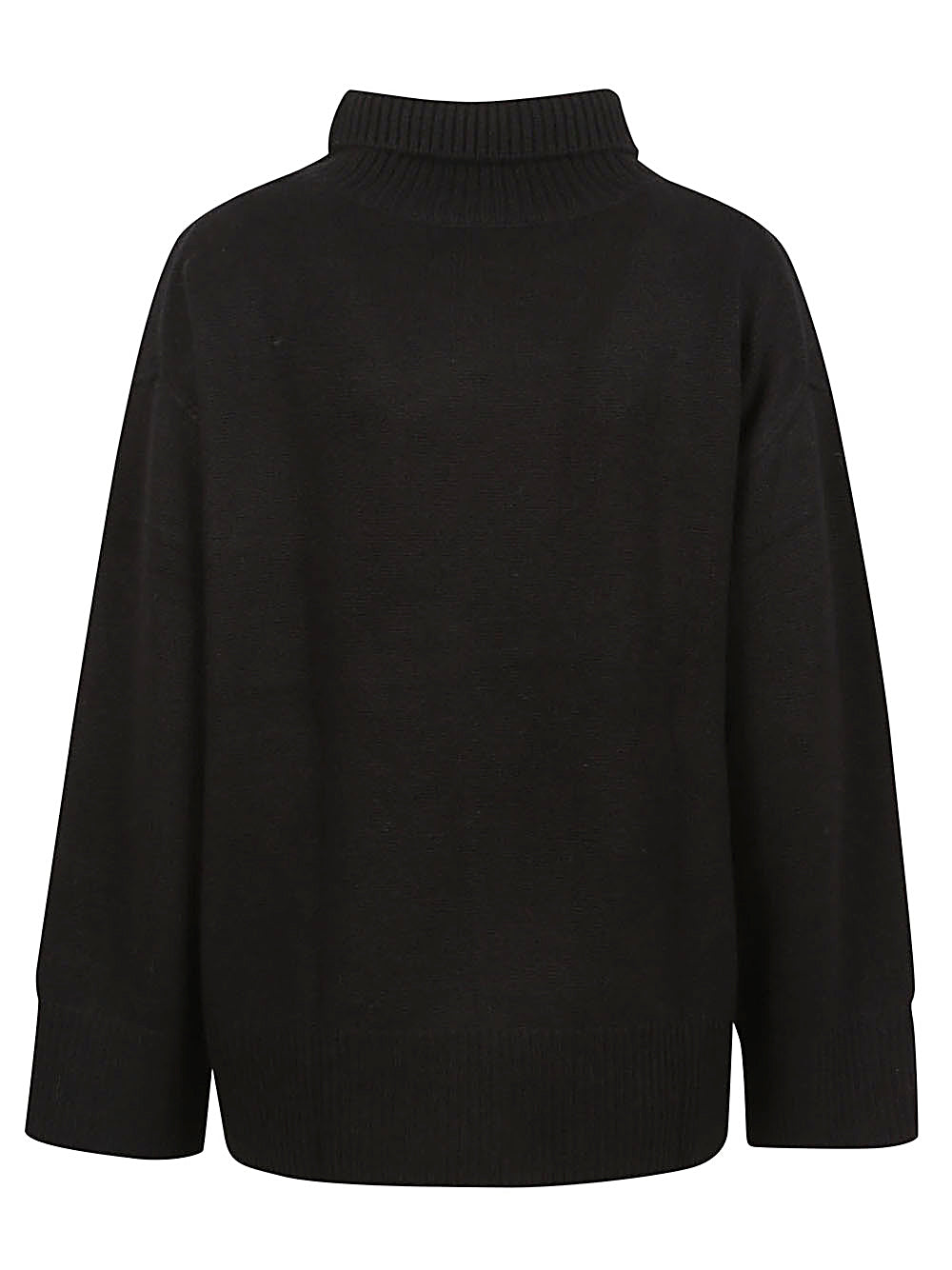 Soft Goat Black Turtleneck Sweater image 1