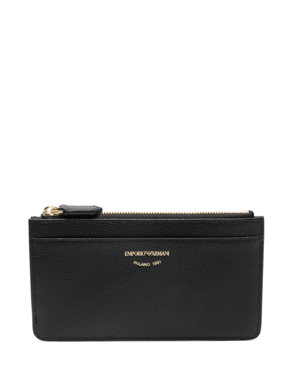 Emporio Armani Men's Black Leather Wallet image 0