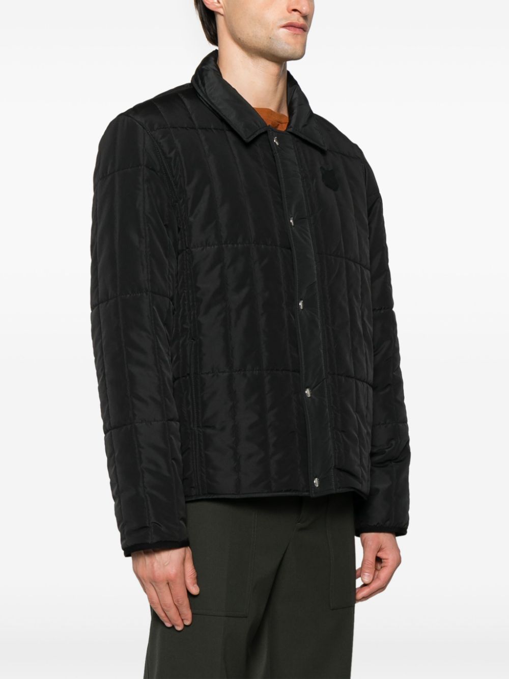 Maison Kitsuné Black Padded Jacket image 4