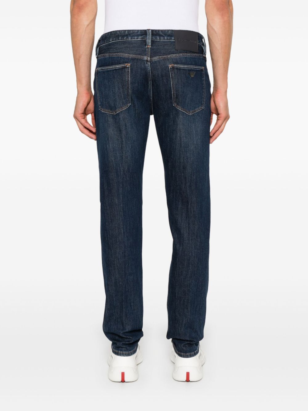 Emporio Armani Jeans Blue Denim Straight Leg Jeans image 3