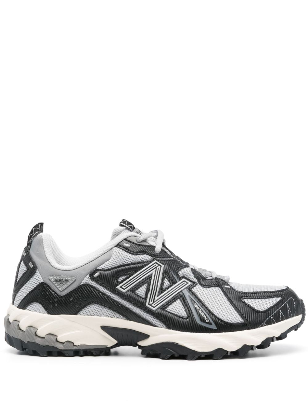 New Balance Black & Grey Panelled Sneakers image 0