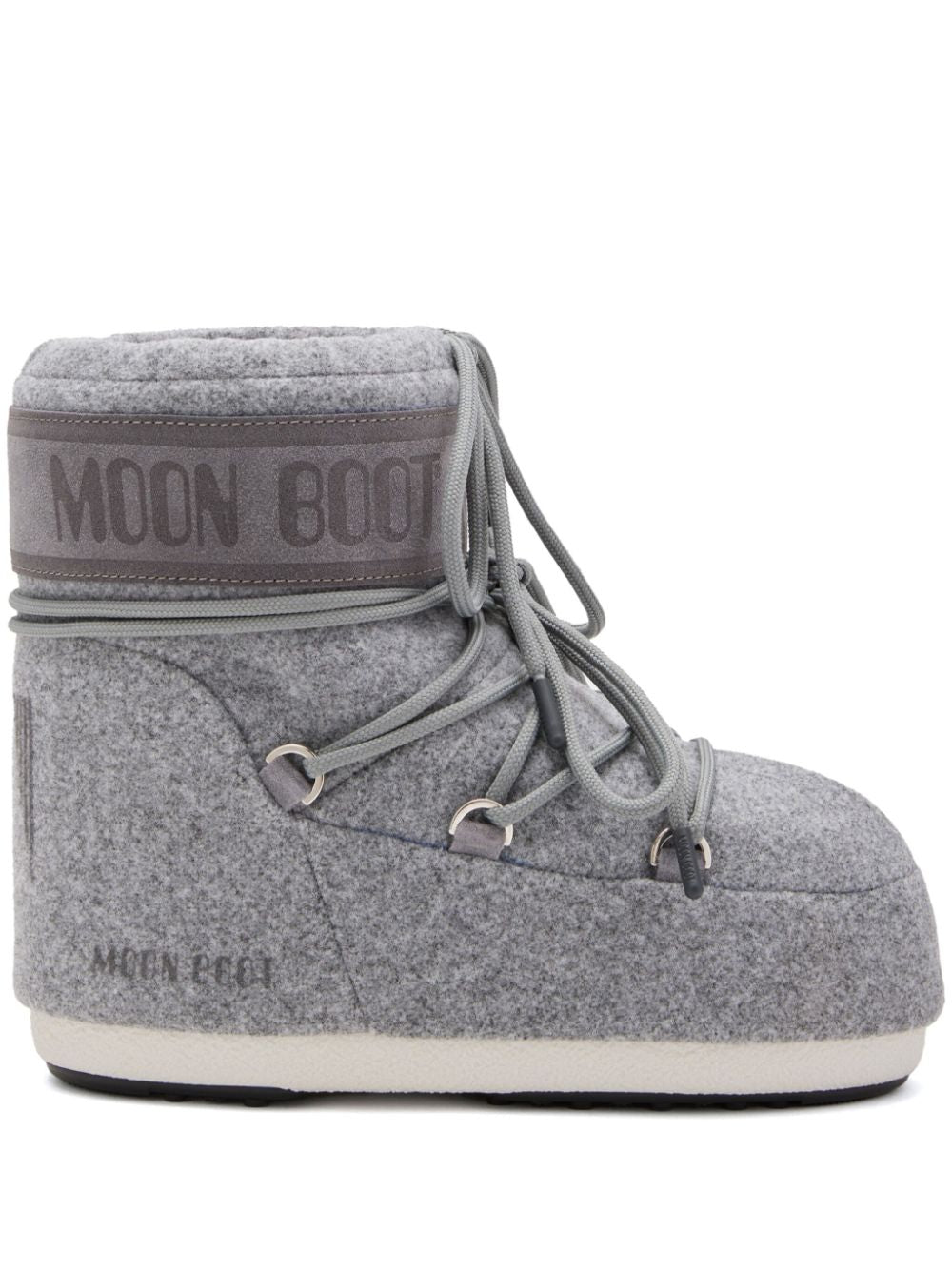 SLEEKEO Moon Boot Suede Boots - Grey image 0