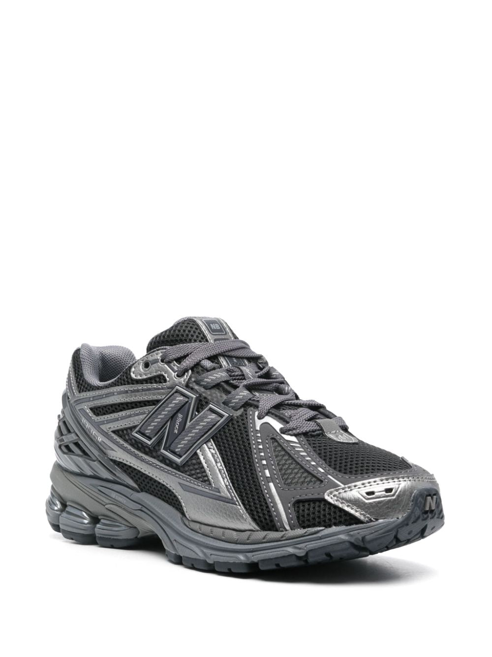 New Balance Panelled Black Sneakers image 1