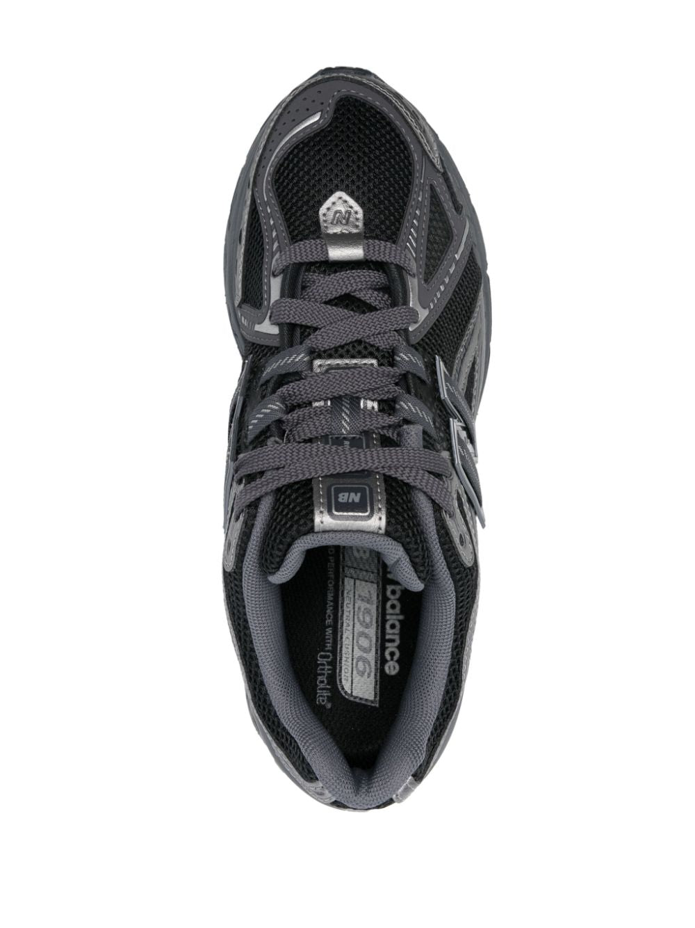 New Balance Panelled Black Sneakers image 2