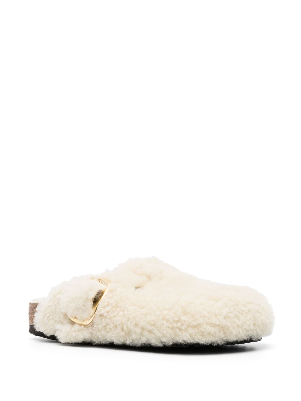 Birkenstock Boston Shearling Slippers - White image 1