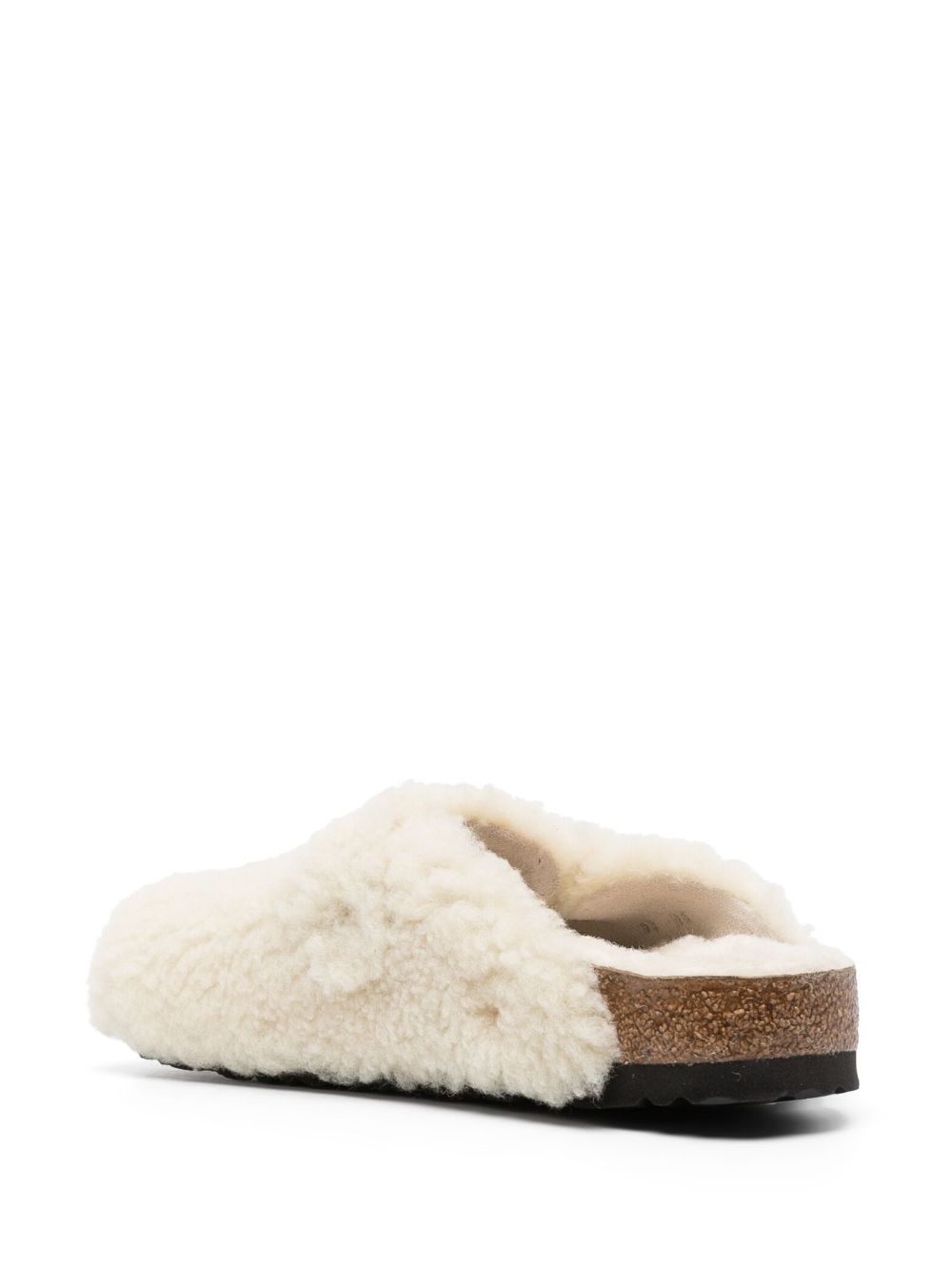 Birkenstock Boston Shearling Slippers - White image 2