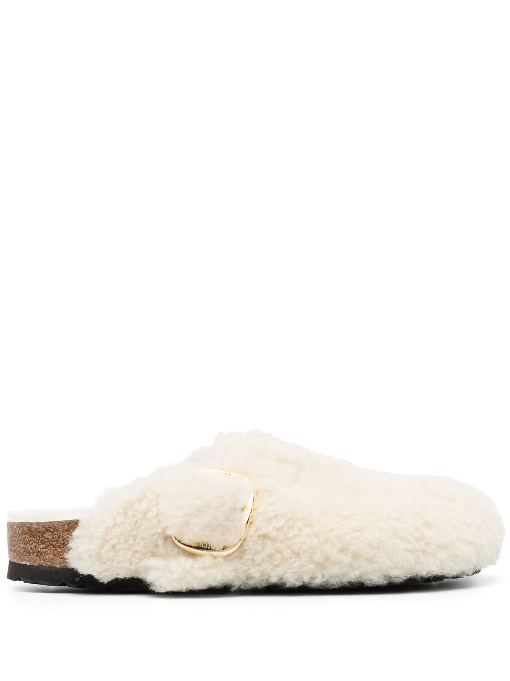 Birkenstock Boston Shearling Slippers - White image 0