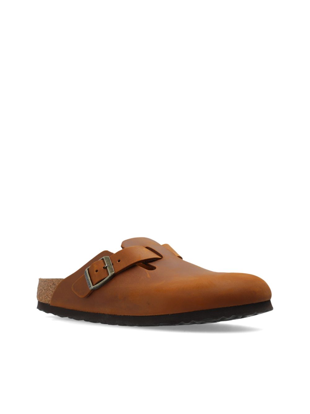 Birkenstock Leather Sandals - Cognac Brown image 2