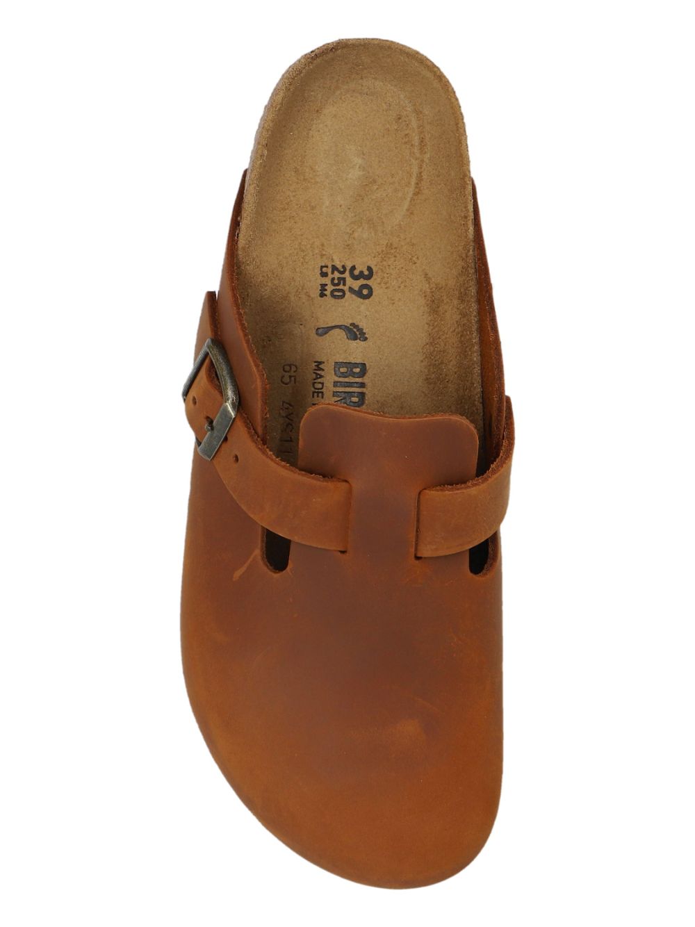 Birkenstock Leather Sandals - Cognac Brown image 5