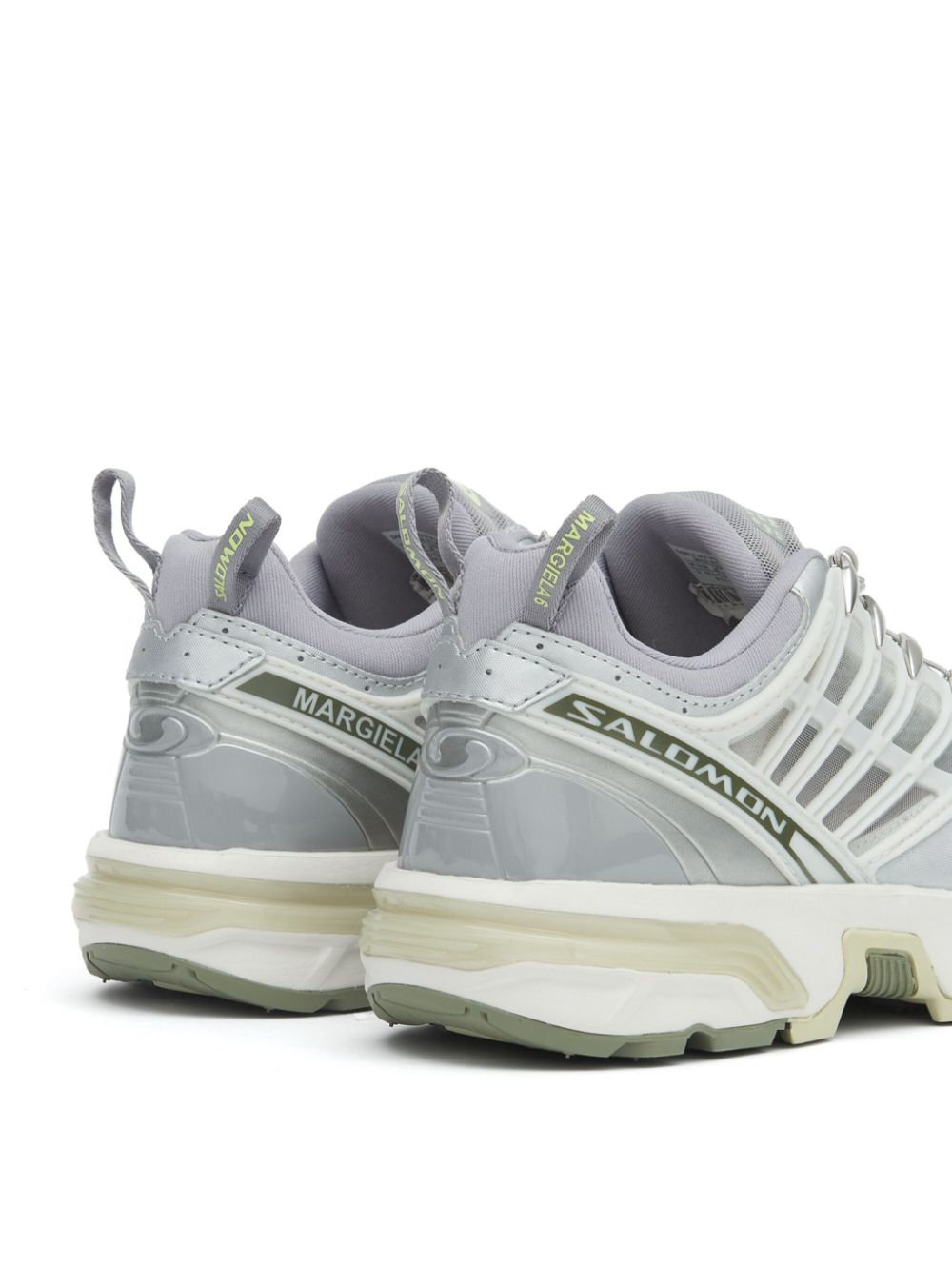 MM6 Maison Margiela x Salomon Silver Sneakers image 5