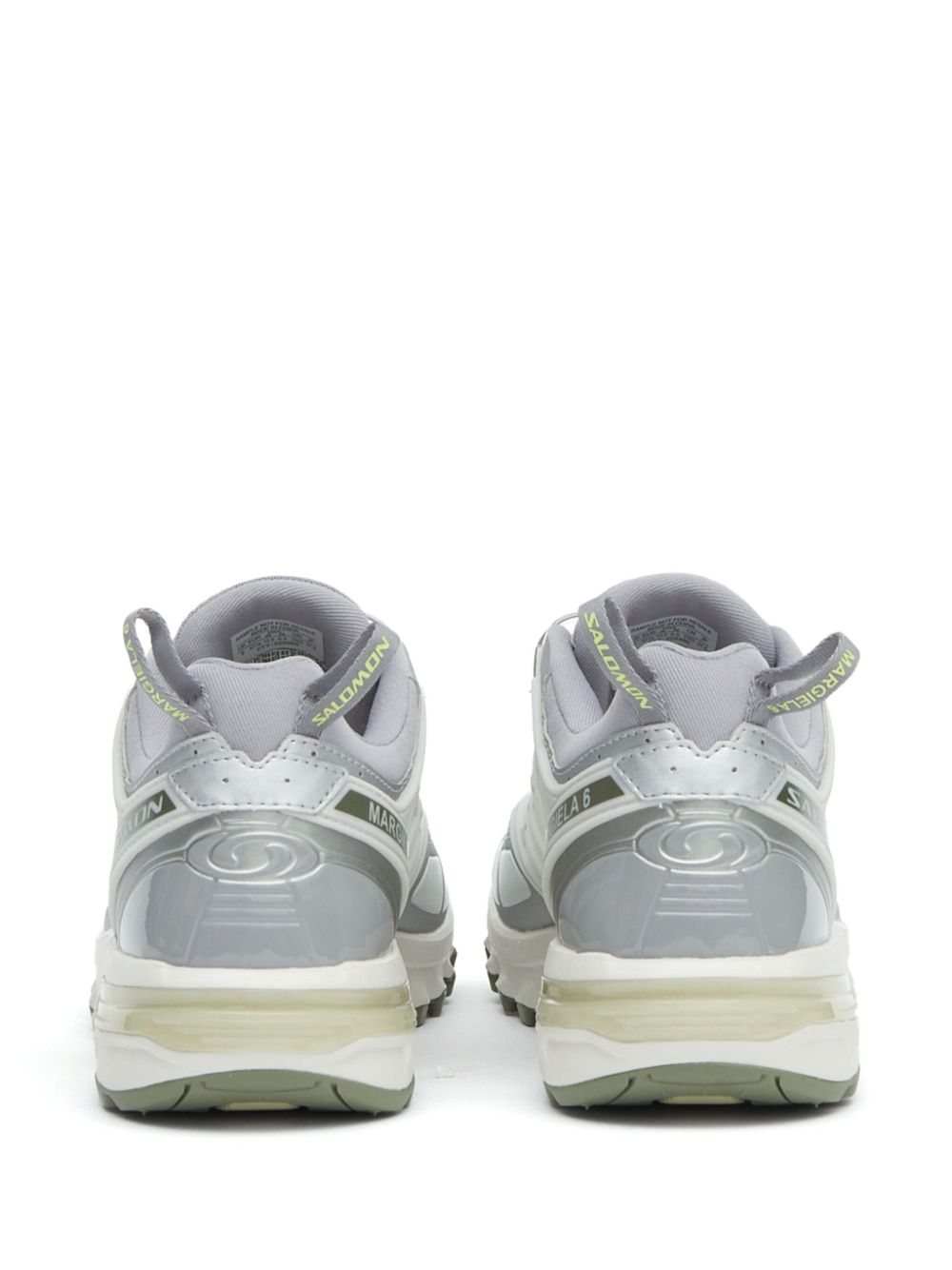 MM6 Maison Margiela x Salomon Silver Sneakers image 6