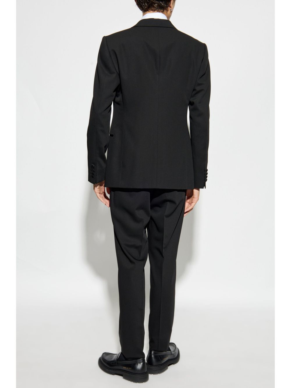 Emporio Armani Men's Black Wool Suit image 3