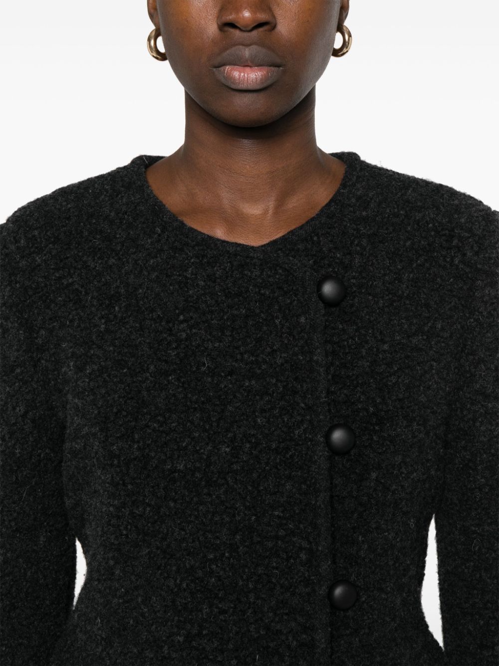 Emporio Armani Capsule Grey Wool Blend Jacket image 2