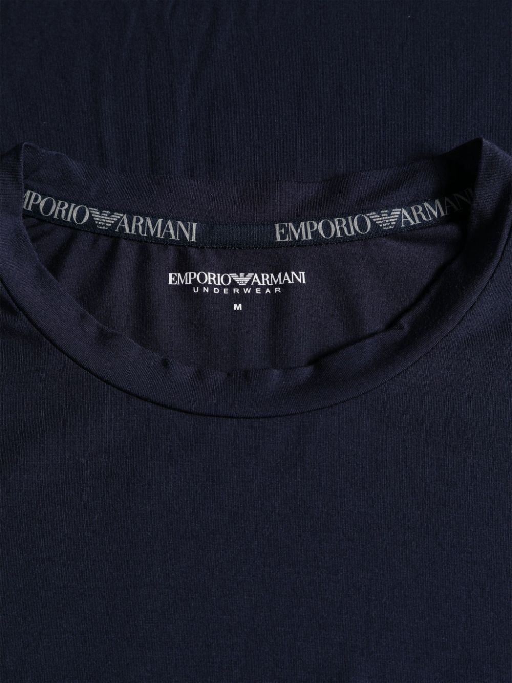 Emporio Armani Men's T-Shirts and Polos - Blue image 2