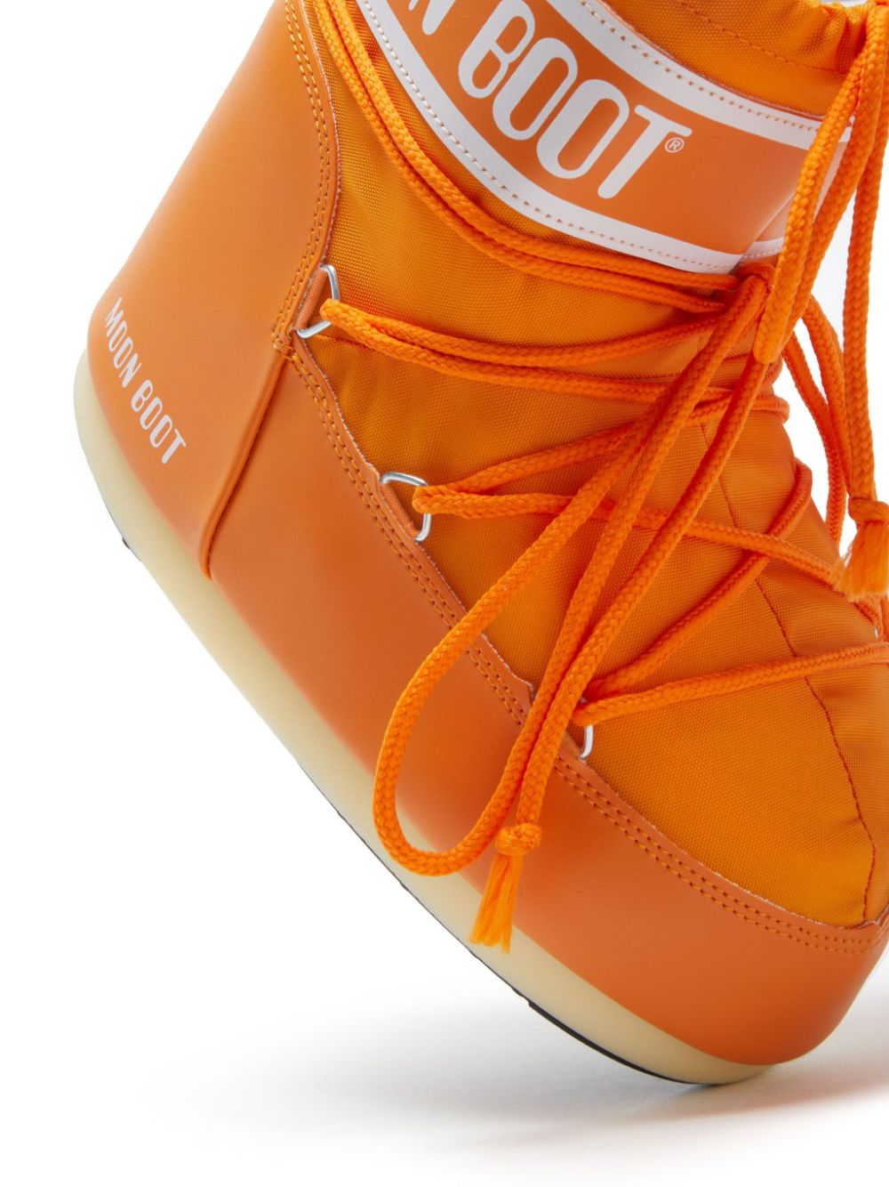 SLEEKEO Moon Boot Orange Winter Boots image 3