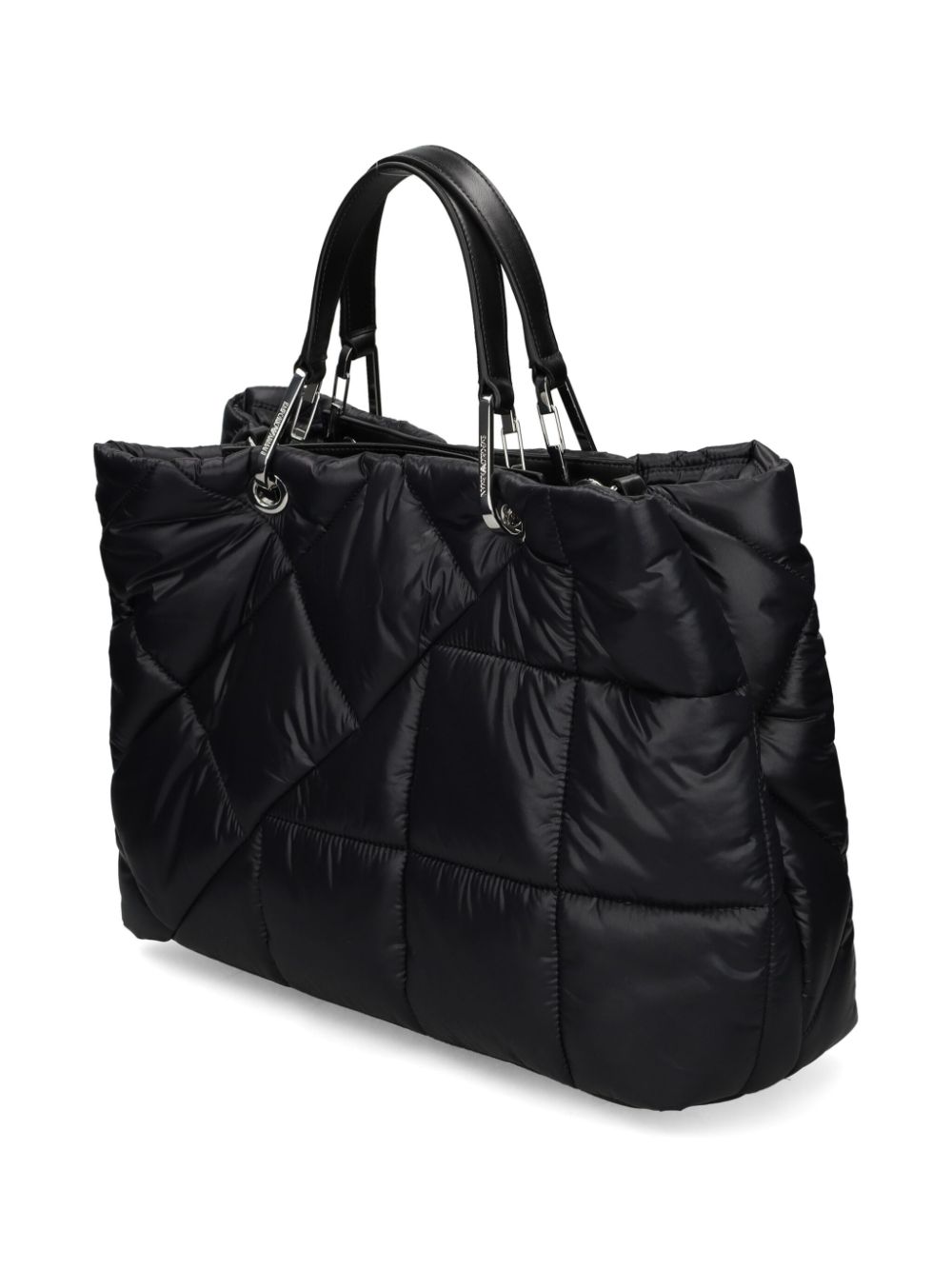 Emporio Armani Black Quilted Shoulder Bag image 4