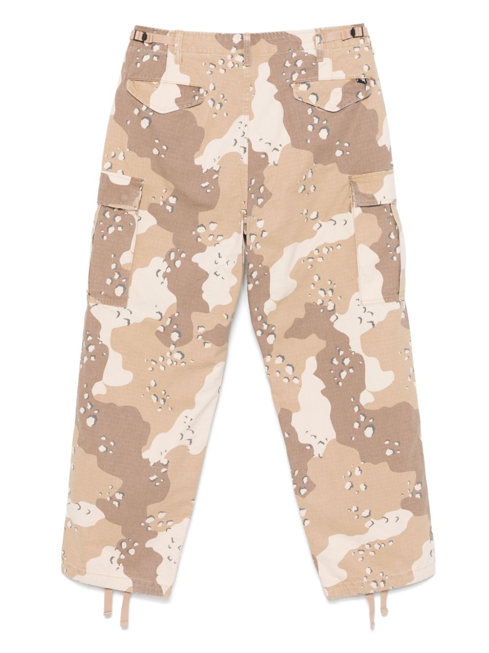 Stussy Brown Ripstop Cargo Trousers image 1