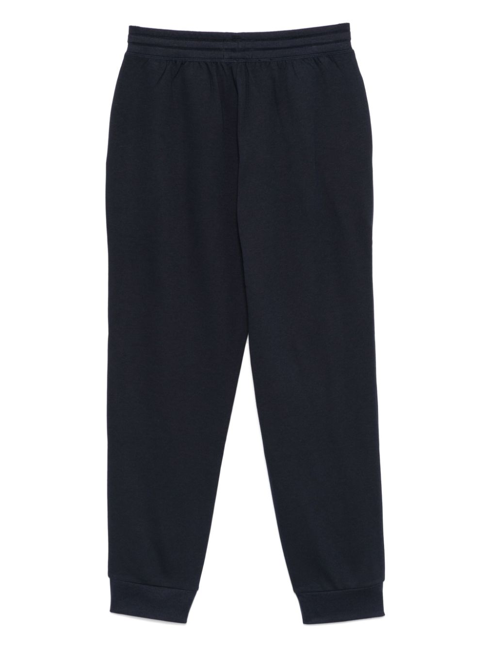 Emporio Armani Blue Cotton Blend Jersey Trousers image 1