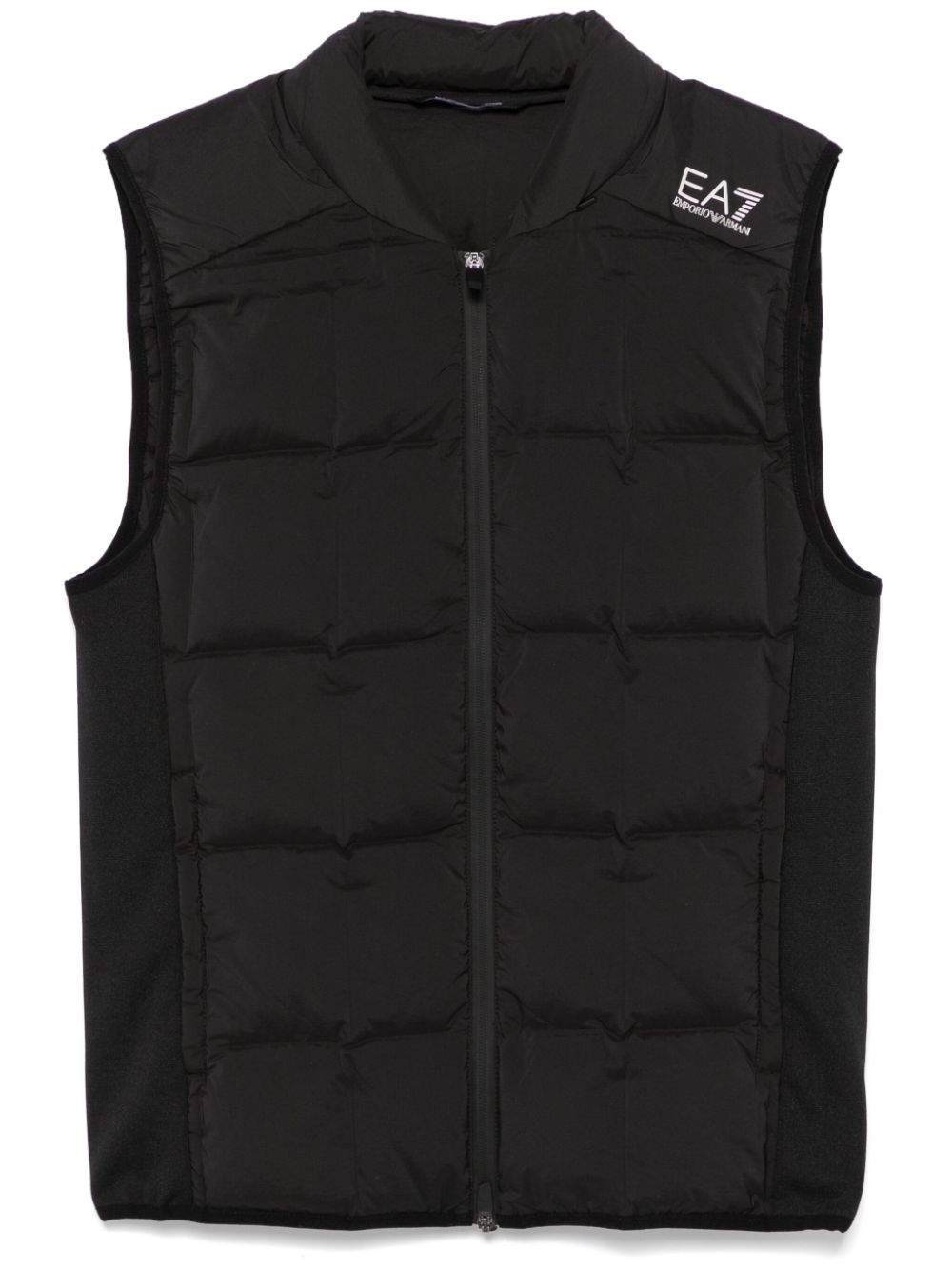 EA7 Sleeveless Quilted Down Jacket - Black image 0