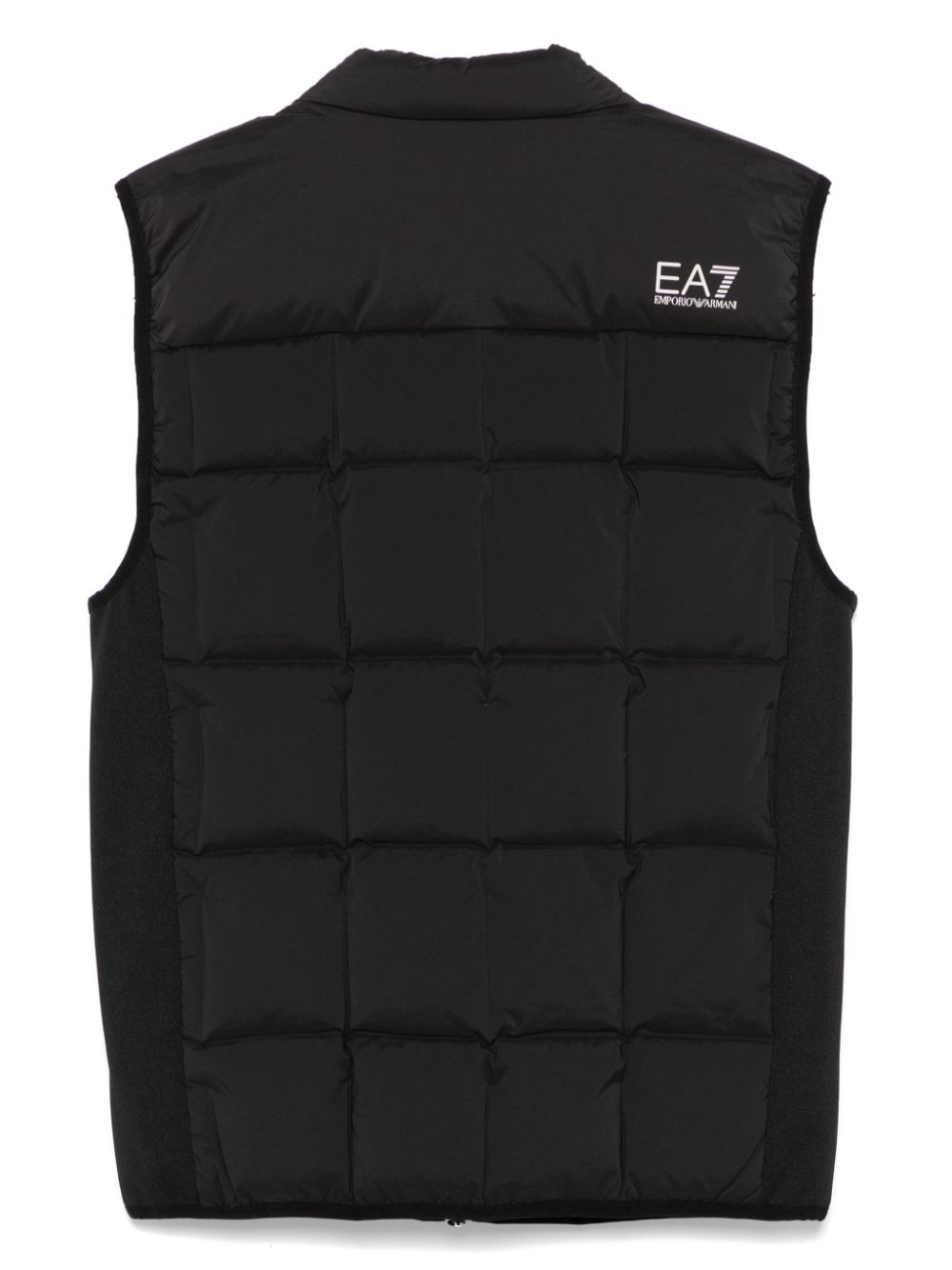 EA7 Sleeveless Quilted Down Jacket - Black image 1