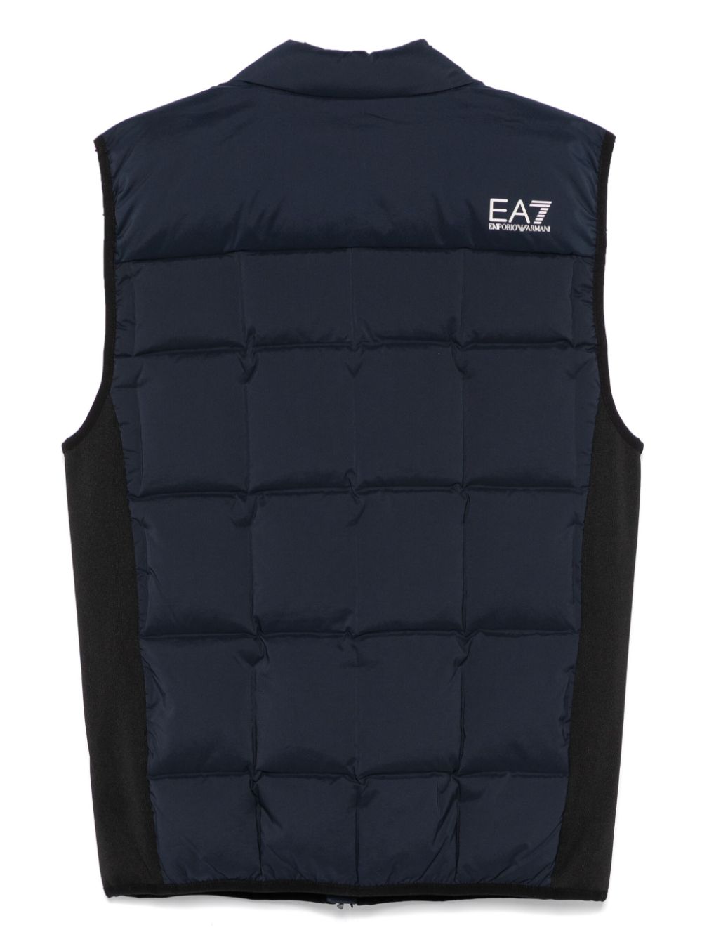 EA7 Blue Ripstop Sleeveless Padded Jacket image 1