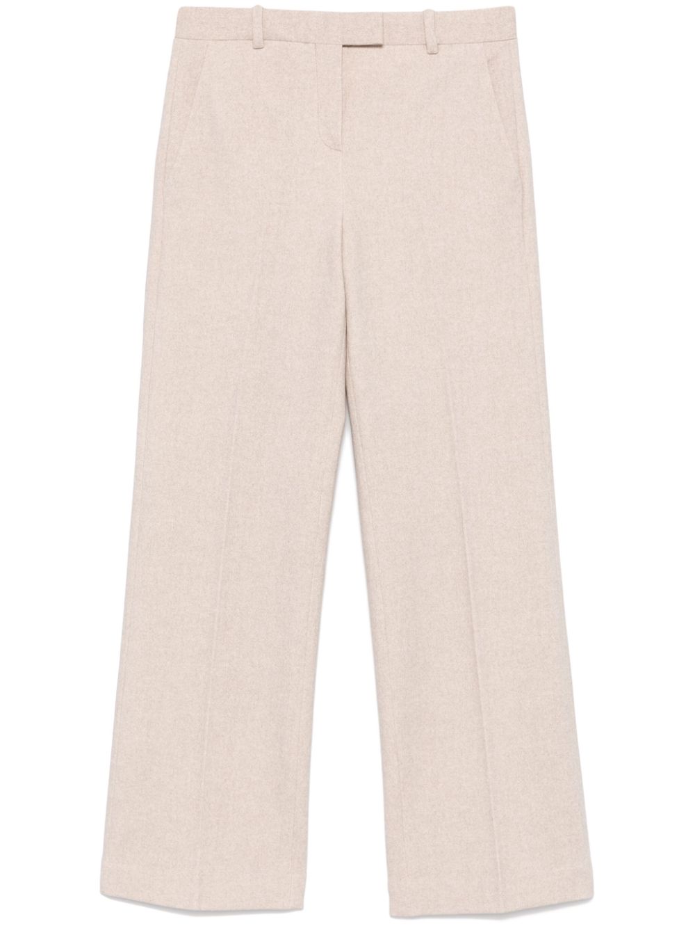 Circolo 1901 Beige Cotton Blend Trousers image 0