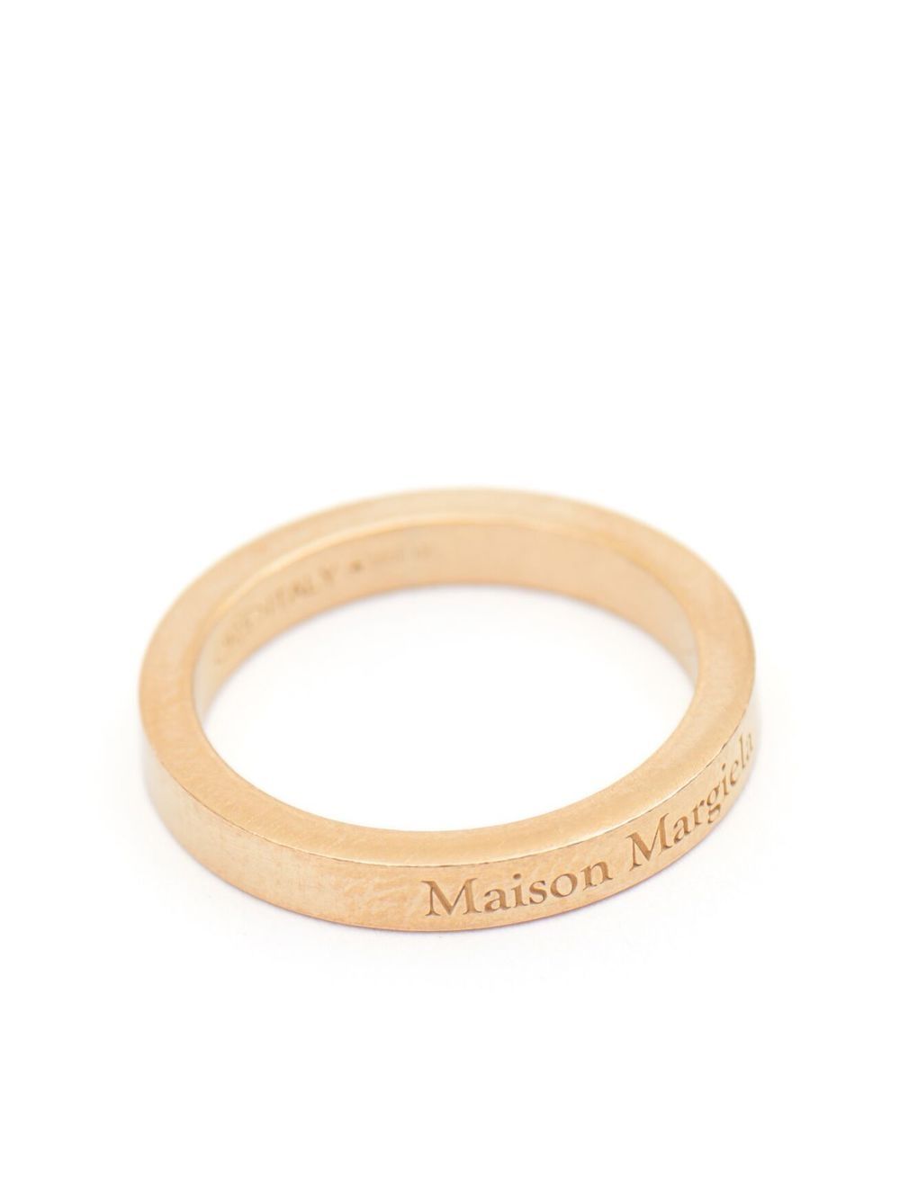 Maison Margiela Bijoux Golden Silver Band Ring image 1