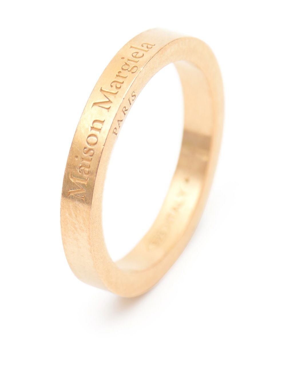 Maison Margiela Bijoux Golden Silver Band Ring image 2