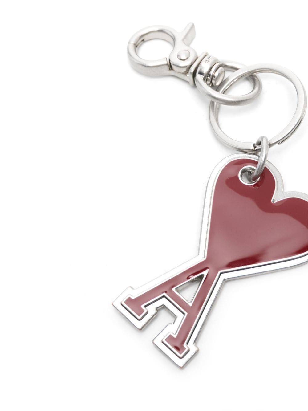 Ami Paris Keychains Red image 1