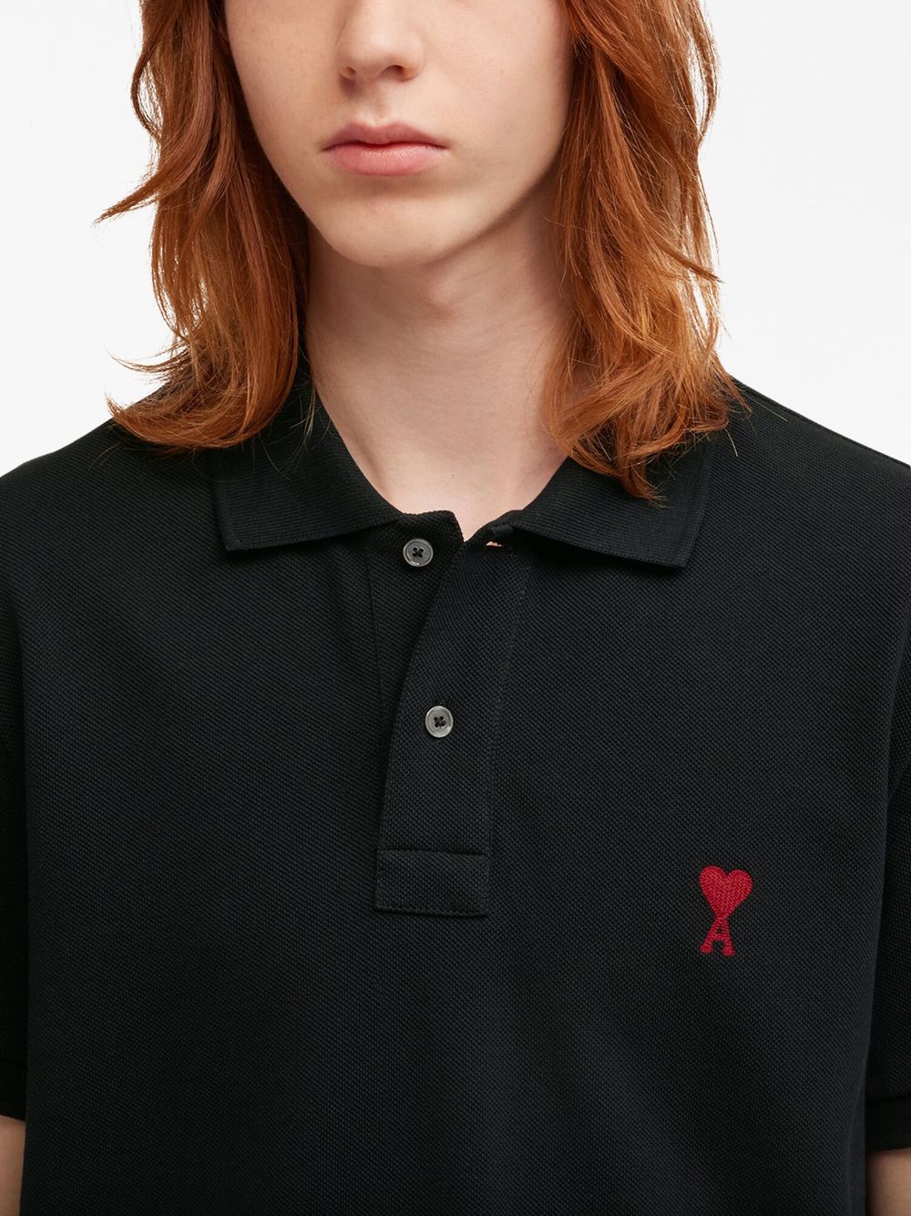 Ami Paris T-shirts and Polos Black image 2