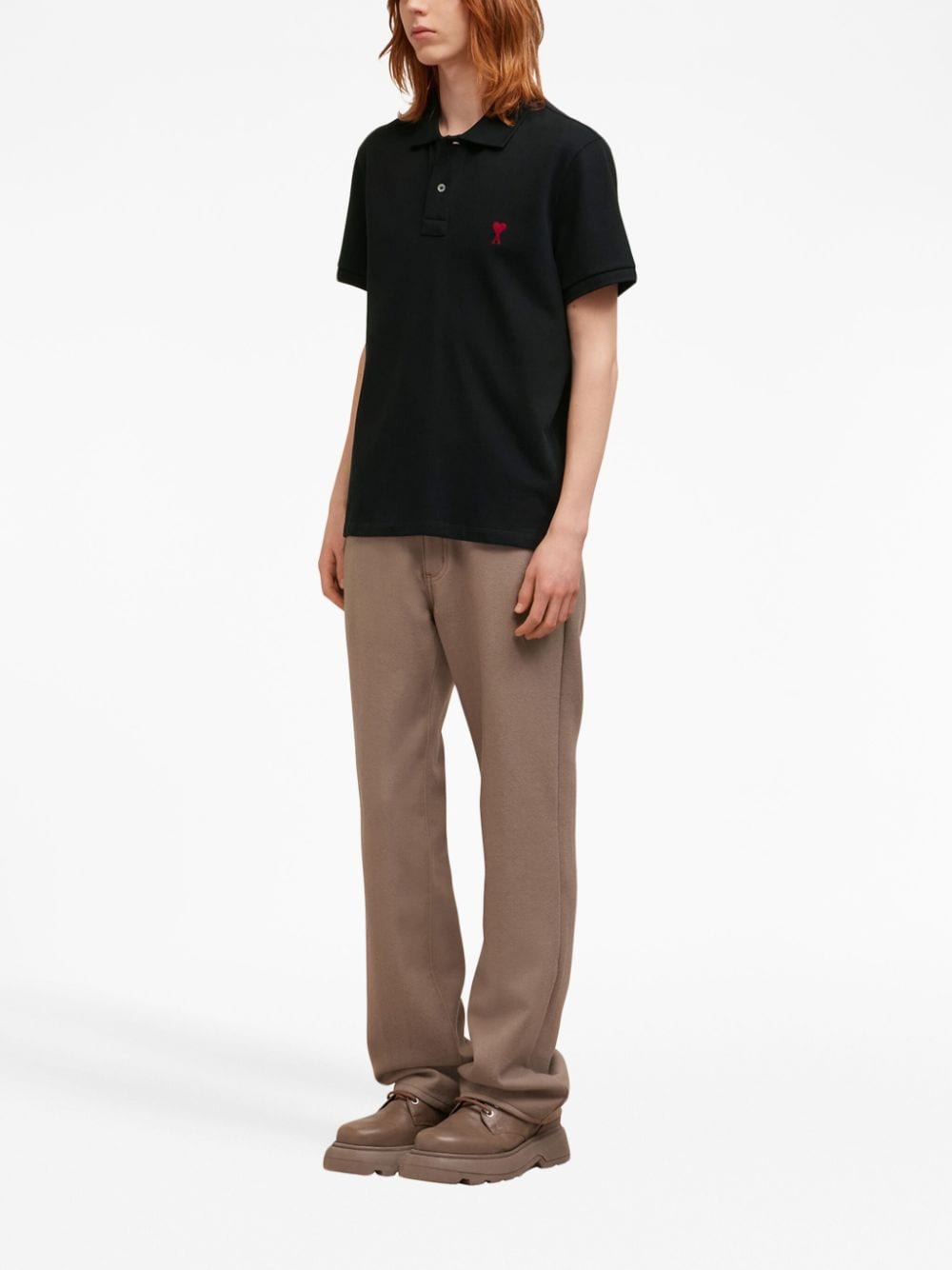 Ami Paris T-shirts and Polos Black image 3