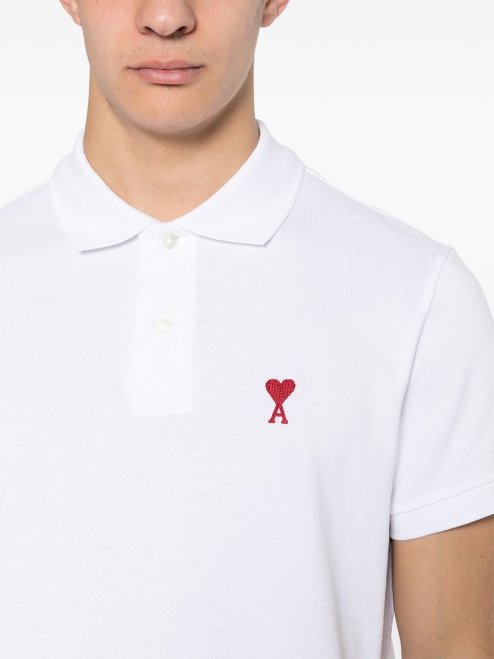 Ami Paris T-shirts and Polos White image 3