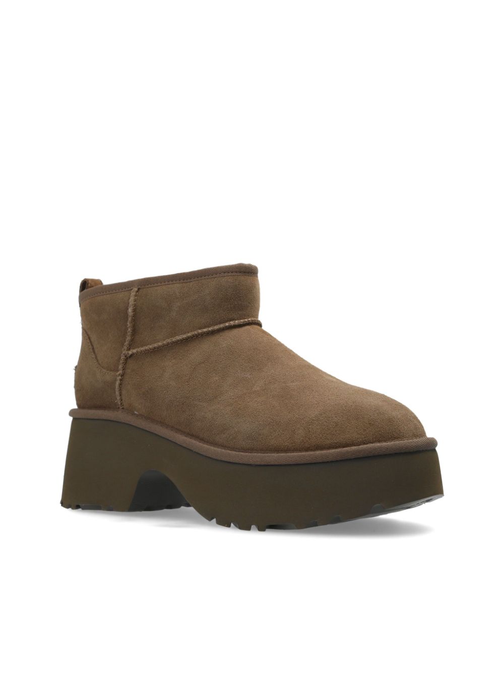 UGG Australia Women's Green Suede Ankle Boots image 2