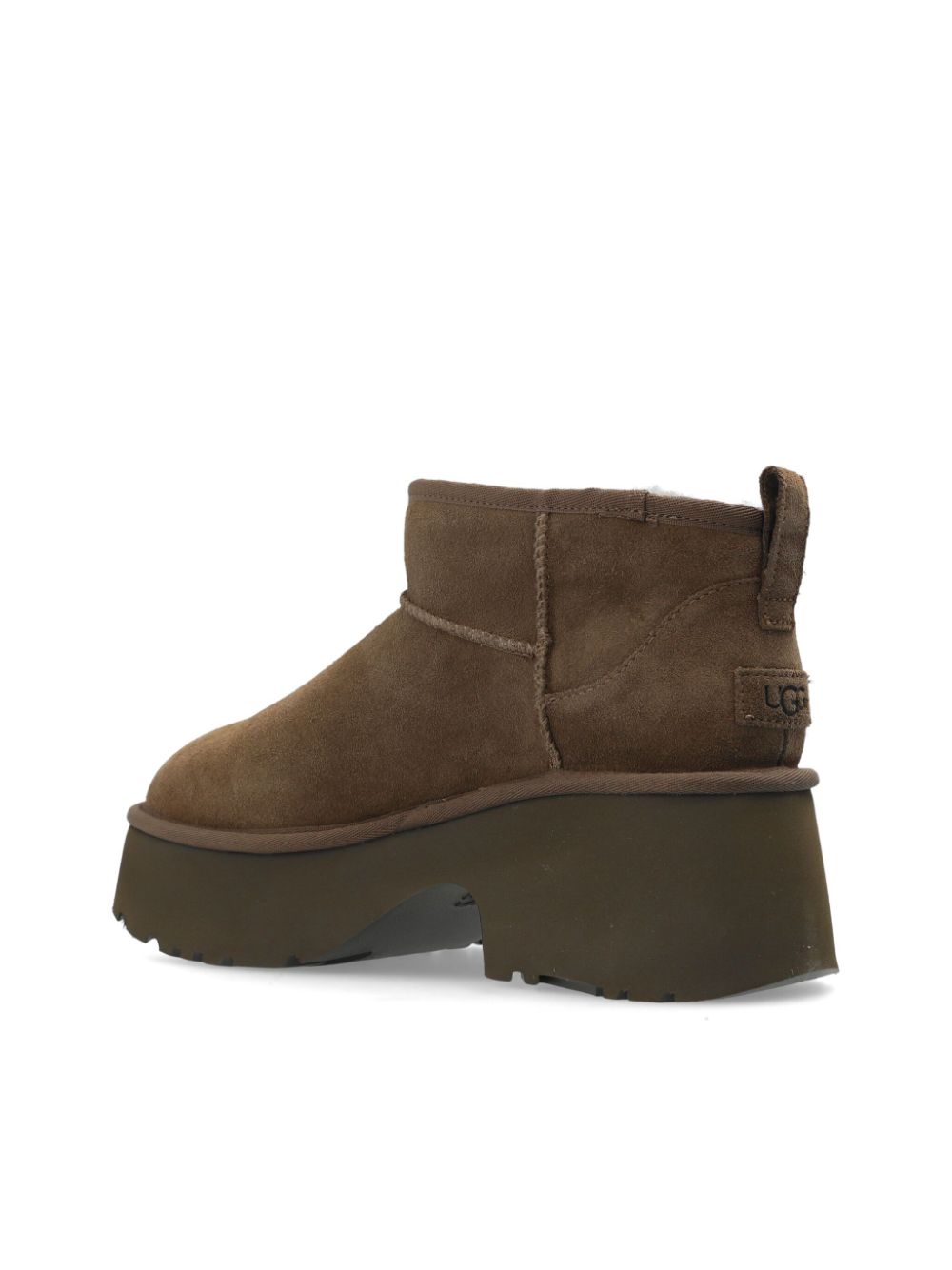 UGG Australia Women's Green Suede Ankle Boots image 3