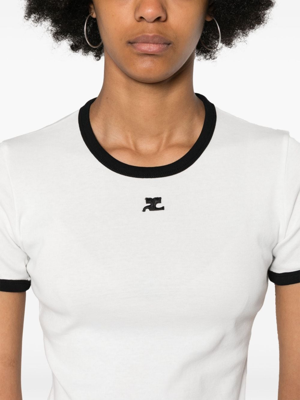 COURREGES PRE T-shirts and Polos White image 3