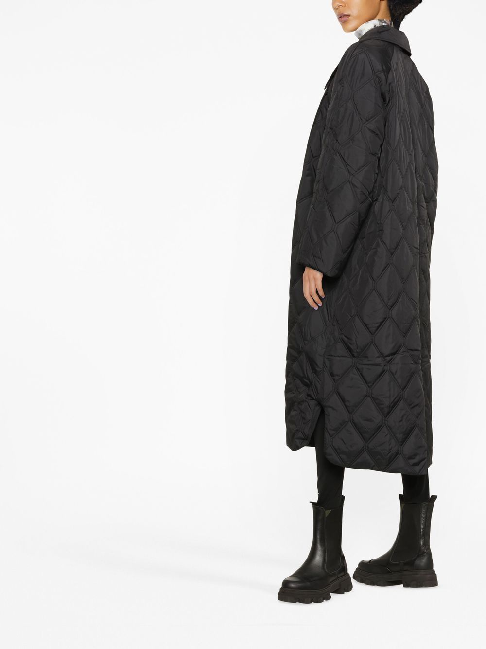 GANNI Coats Black image 5