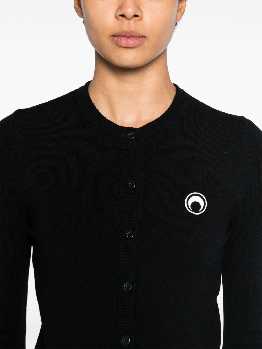 MARINE SERRE Sweaters Black image 3