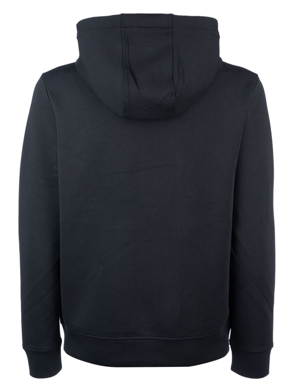 Emporio Armani Grey Logo Cotton Hoodie image 1