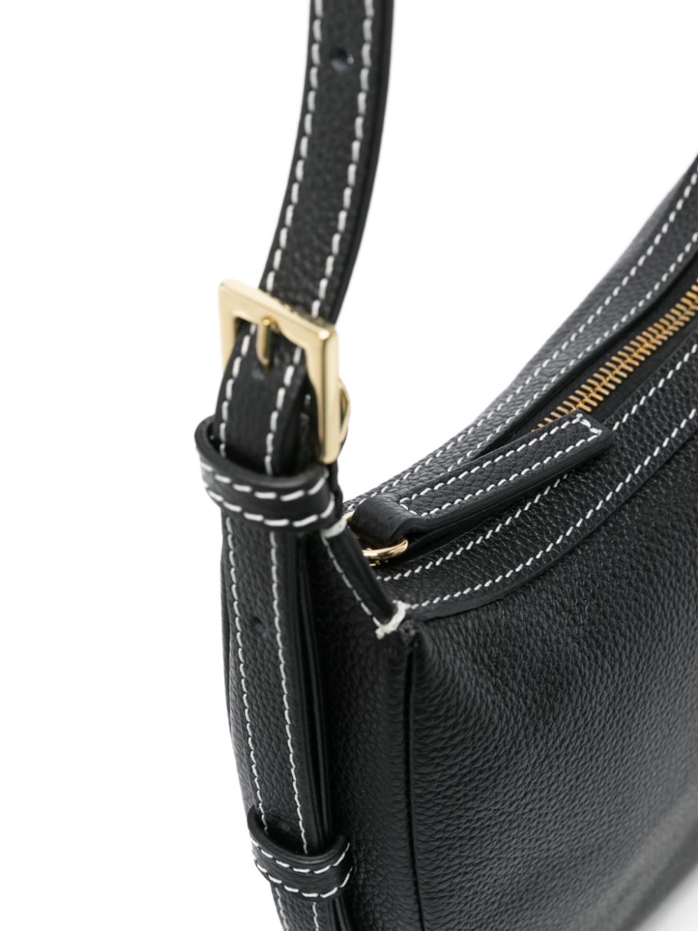 ATP Atelier Our Bags Black Leather Shoulder Bag image 2