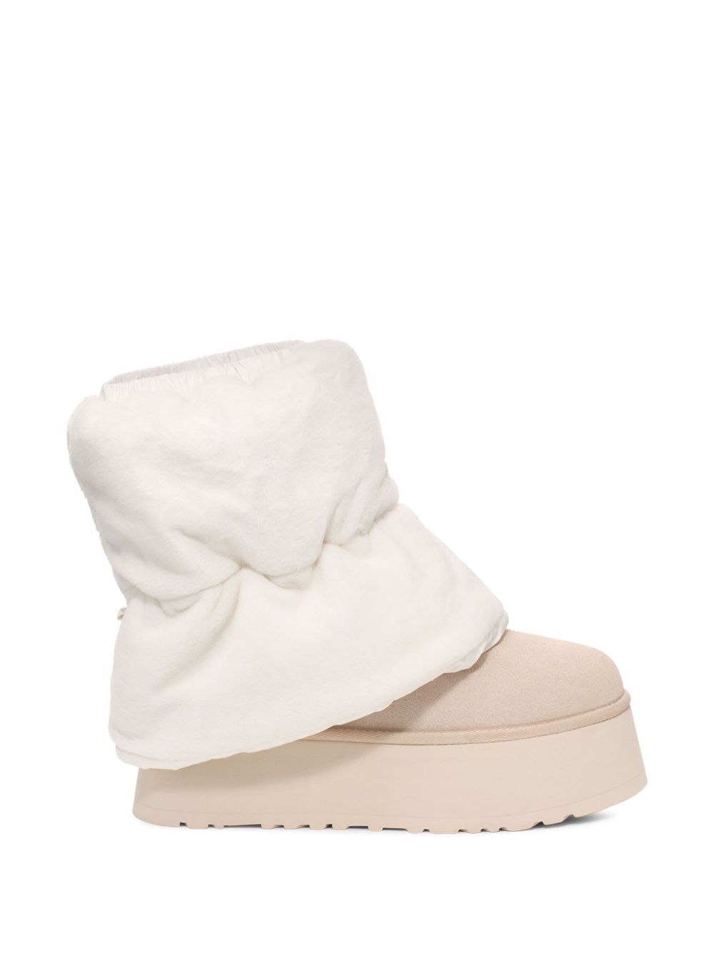 UGG Australia Classic Mini Platform Boots in White image 2