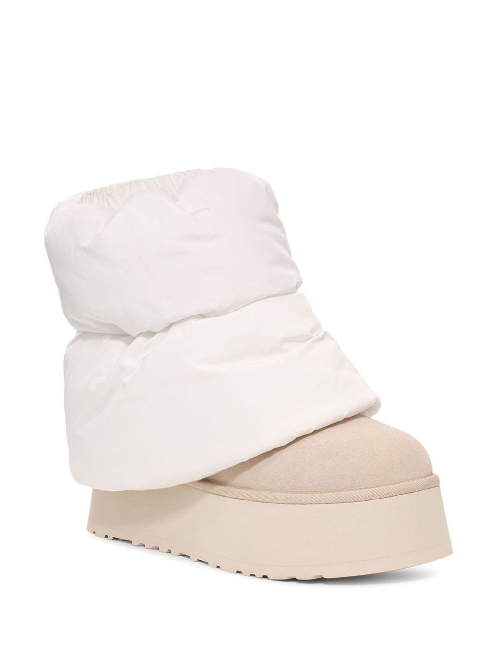 UGG Australia Classic Mini Platform Boots in White image 4